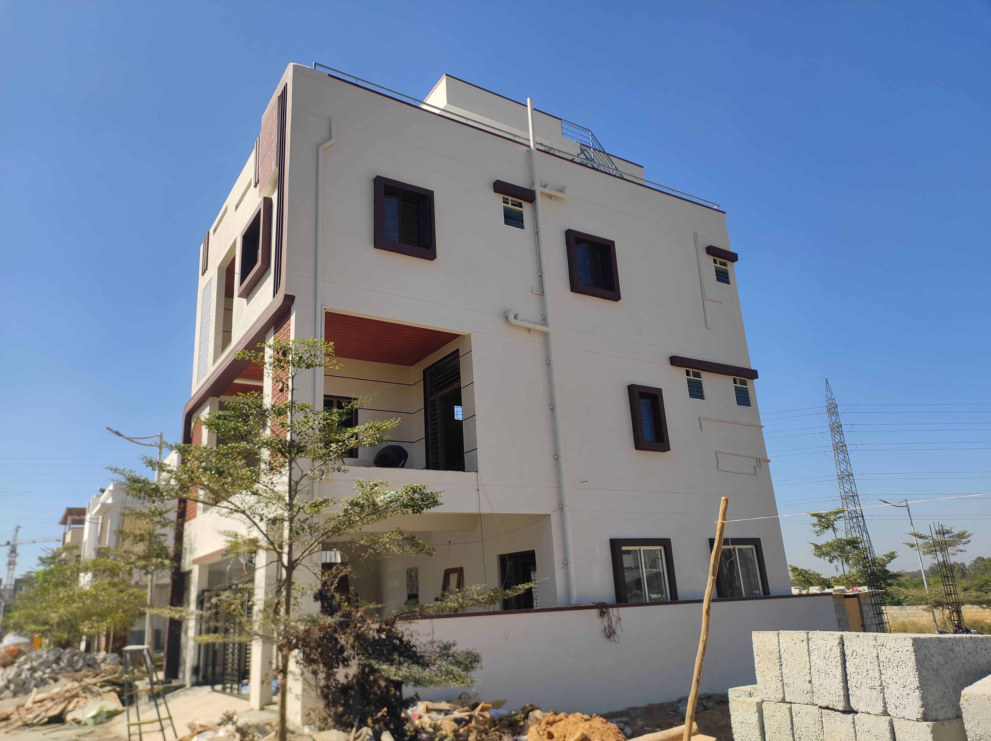 Commercial building setup