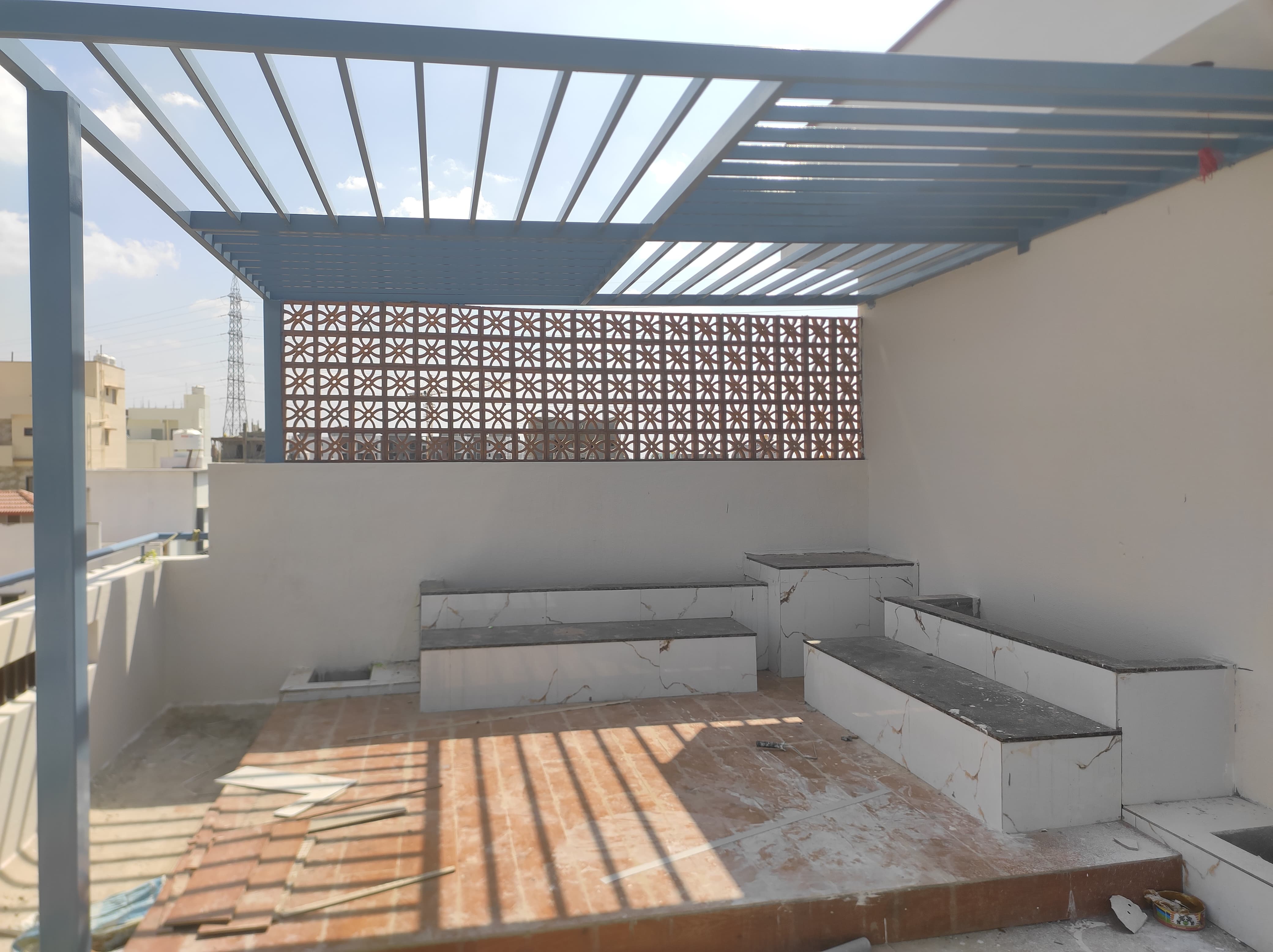 Construction worksite